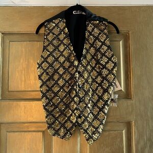 Vintage sequin vest‎
